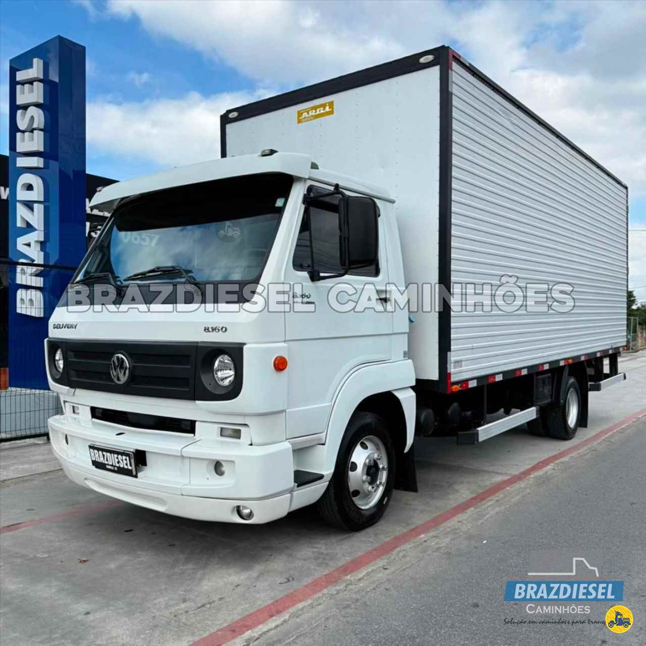 CAMINHAO VOLKSWAGEN VW 8160 Baú Furgão 3/4 4x2 Brazdiesel Caminhões JOINVILLE SANTA CATARINA SC